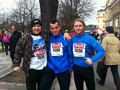 Jochy (vpravo) před startem pražského marathonu
